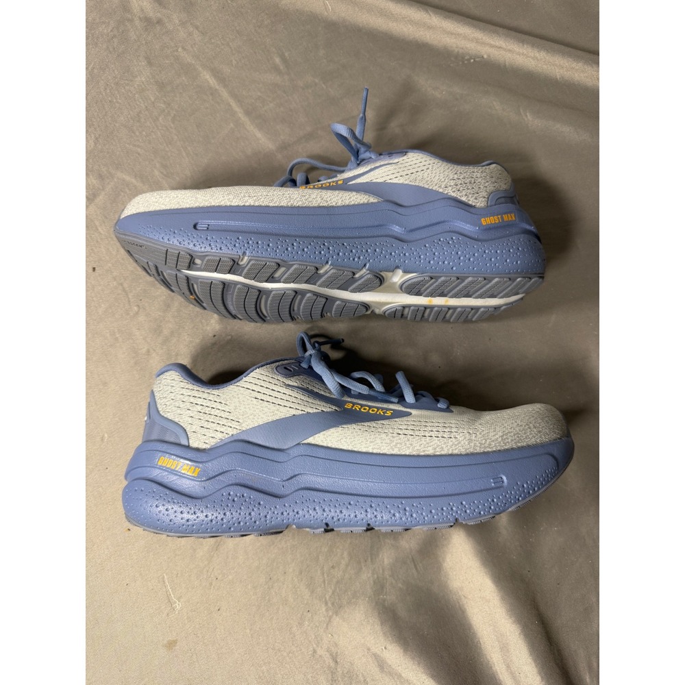 Brooks Ghost Max 2 Oyster Mushroom Mens Running Shoes Blue Size 9 1104311D046